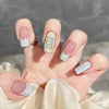 12 Sizes-24 Pcs Press On Nails Z663