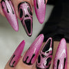 12 Sizes-24 Pcs Press On Nails W1278