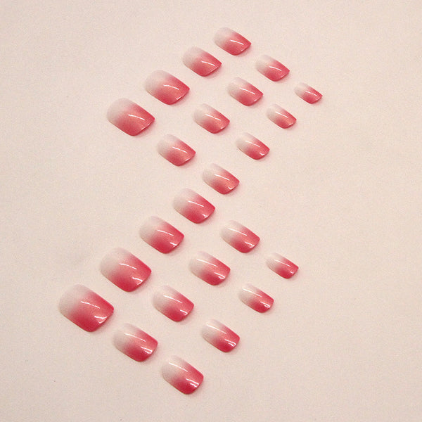 12 Sizes-24 Pcs Press On Nails W1383