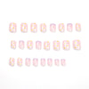 12 Sizes-24 Pcs Press On Nails JP1503