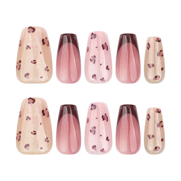 12 Sizes-24 Pcs Press On Nails GN047