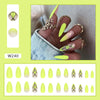 12 Sizes-24 Pcs Press On Nails W202