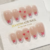 12 Sizes-24 Pcs Press On Nails JP3121