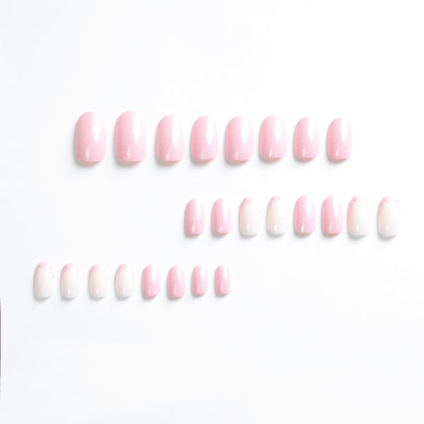 12 Sizes-24 Pcs Press On Nails JP2605