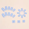 12 Sizes-24 Pcs Press On Nails CF019