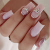 12 Sizes-24 Pcs Press On Nails JP3118