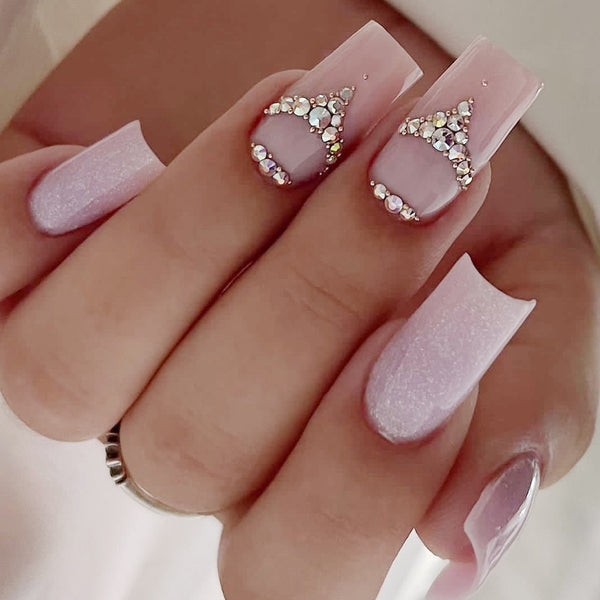 12 Sizes-24 Pcs Press On Nails JP3118