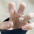 12 Sizes-24 Pcs Press On Nails R724