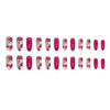 12 Sizes-24 Pcs Press On Nails W1373