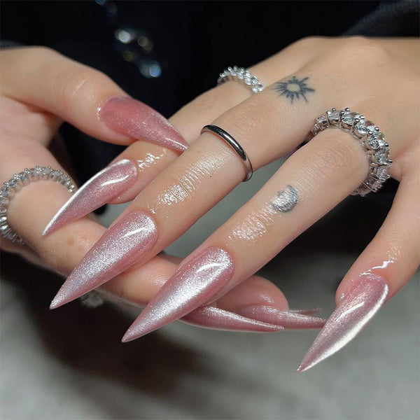 12 Sizes-24 Pcs Press On Nails JP3588