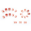 12 Sizes-24 Pcs Press On Nails Z451
