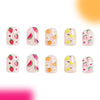 12 Sizes-24 Pcs Press On Nails C448
