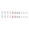 12 Sizes-24 Pcs Press On Nails W1113