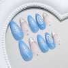 12 Sizes-24 Pcs Press On Nails Z1041