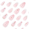 12 Sizes-24 Pcs Press On Nails JP3855