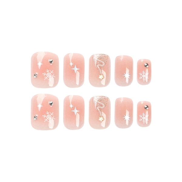 12 Sizes-24 Pcs Press On Nails JP2781