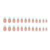12 Sizes-24 Pcs Press On Nails W1808