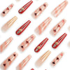 12 Sizes-24 Pcs Press On Nails JP2845