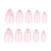 12 Sizes-24 Pcs Press On Nails JP3708