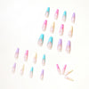12 Sizes-24 Pcs Press On Nails JP1123