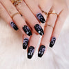 12 Sizes-24 Pcs Press On Nails JP1527