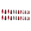 12 Sizes-24 Pcs Press On Nails W2120