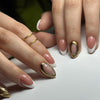 12 Sizes-24 Pcs Press On Nails W2036
