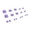 12 Sizes-24 Pcs Press On Nails F035