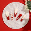 12 Sizes-24 Pcs Press On Nails JP1916