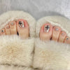 12 Sizes-24 Pcs Press On Nails F064