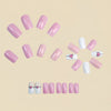 12 Sizes-24 Pcs Press On Nails Y1636