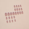 12 Sizes-24 Pcs Press On Nails W1666