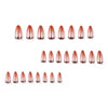 12 Sizes-24 Pcs Press On Nails JP2753
