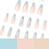 12 Sizes-24 Pcs Press On Nails JP1711