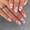 12 Sizes-24 Pcs Press On Nails W1260