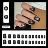 12 Sizes-24 Pcs Press On Nails MY189