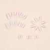 12 Sizes-24 Pcs Press On Nails W821