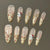 12 Sizes-24 Pcs Press On Nails MY080