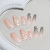 12 Sizes-24 Pcs Press On Nails Z838