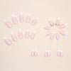 12 Sizes-24 Pcs Press On Nails Z590