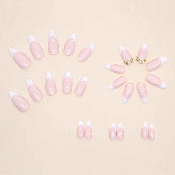 12 Sizes-24 Pcs Press On Nails Z590