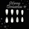 12 Sizes-24 Pcs Press On Nails C1291