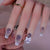 12 Sizes-24 Pcs Press On Nails Z581