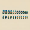 12 Sizes-24 Pcs Press On Nails Y1576