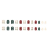 12 Sizes-24 Pcs Press On Nails W528