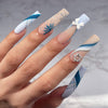 12 Sizes-24 Pcs Press On Nails JP3447