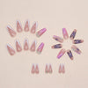 12 Sizes-24 Pcs Press On Nails Z724