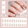 12 Sizes-24 Pcs Press On Nails CF048
