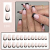 12 Sizes-24 PcsPress On Nails C391