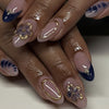 12 Sizes-24 Pcs Press On Nails JP4378
